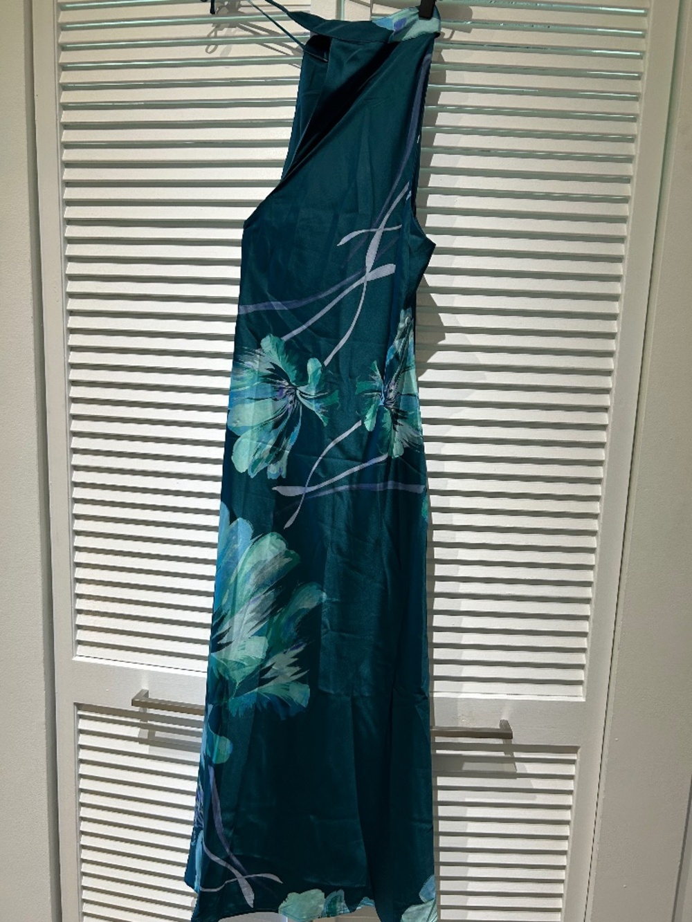 Teal dress